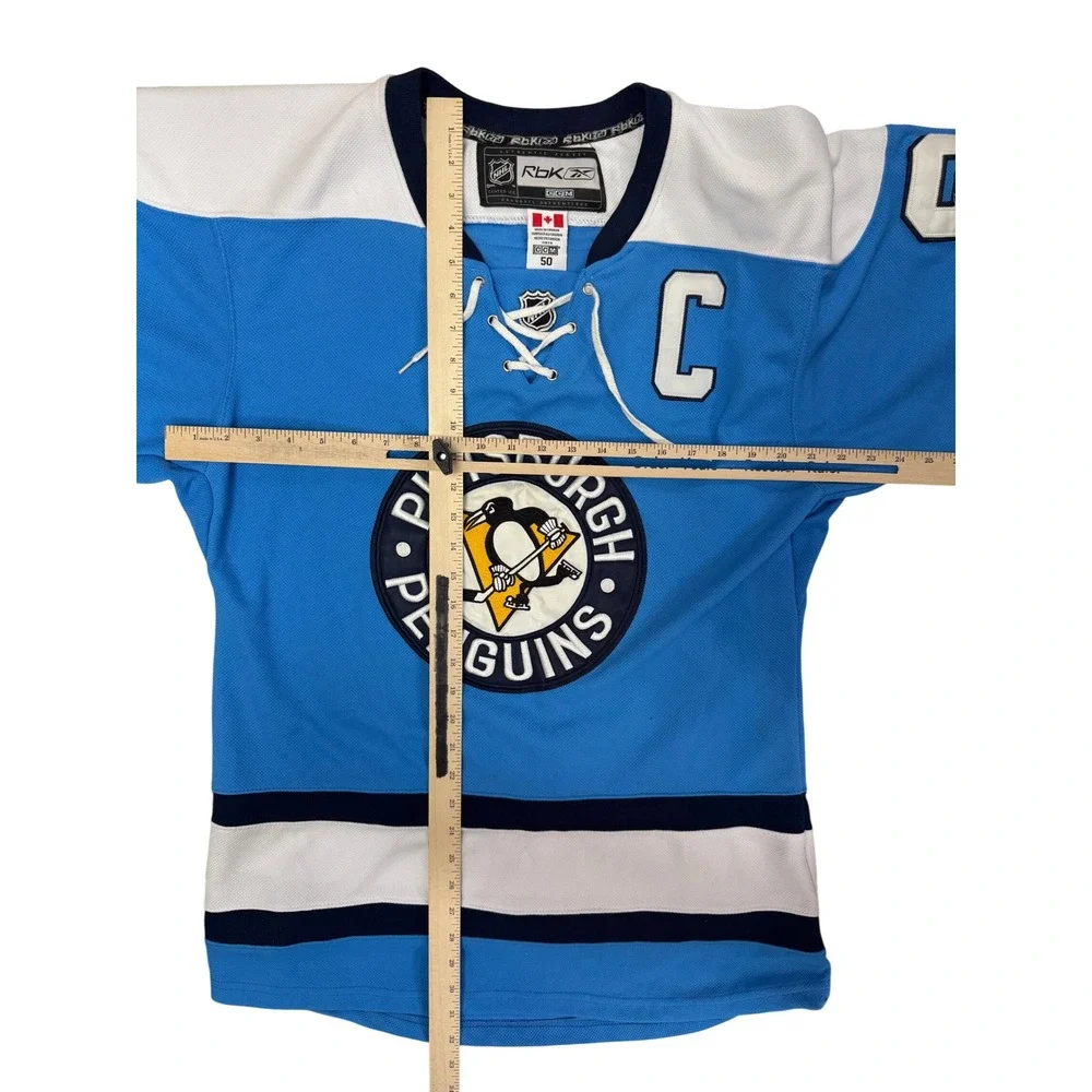 Sidney Crosby Pittsburgh Penguins 2008 Winter Classic Jersey Reebok Size 50
